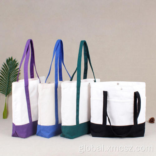 Cotton Canvas Bag Customized factory hand made wine bottle tote bags Supplier